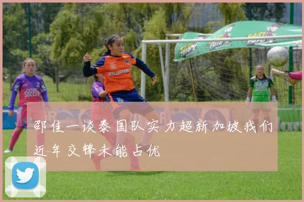 邵佳一谈泰国队实力超新加坡我们近年交锋未能占优